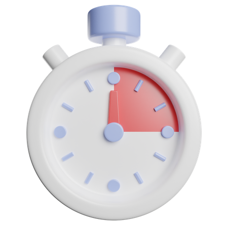 Timing  3D Icon