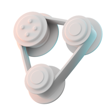 Timing Belt  3D Icon