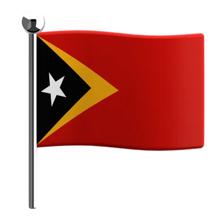 Timor leer  3D Icon