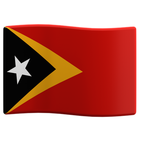 Timor leer  3D Icon