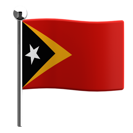 Timor lido  3D Icon