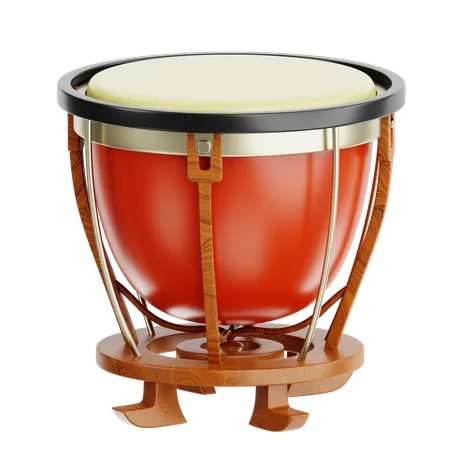 Timpani Drums  3D Icon