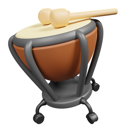 Tímpanos  3D Icon