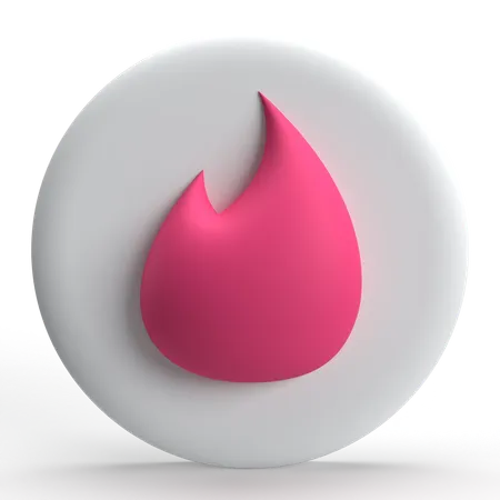 Tinder  3D Icon