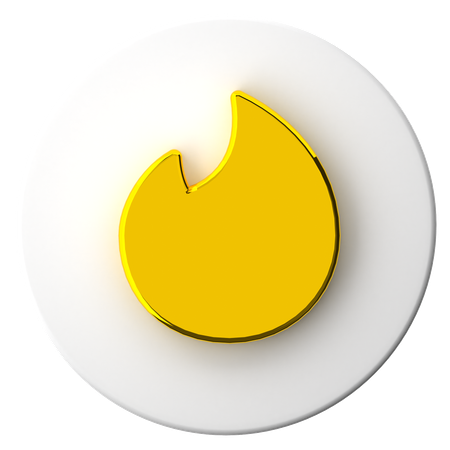 Tinder  3D Icon