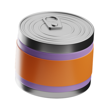 Tinned Food  3D Icon