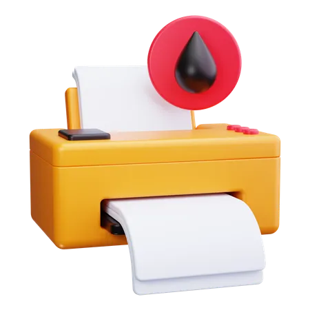 Tinta de impresión  3D Icon