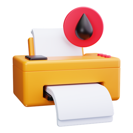 Tinta de impressão  3D Icon