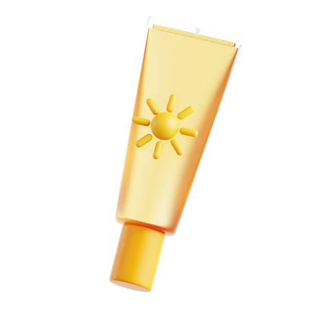 Tinted Sunscreen  3D Icon