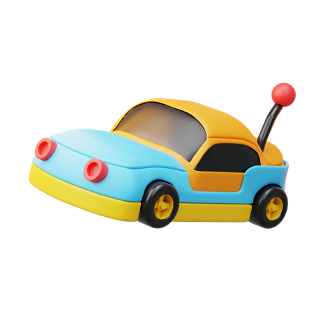 Tiny Race Car  3D Icon