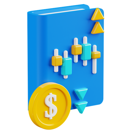 Tips Stock Book  3D Icon