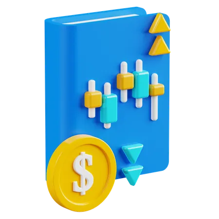 Tips Stock Book  3D Icon