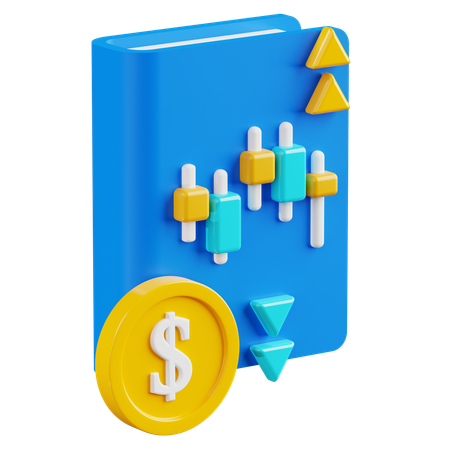 Tips Stock Book  3D Icon