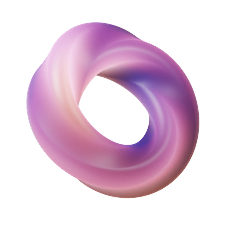 Tira de mobius  3D Icon