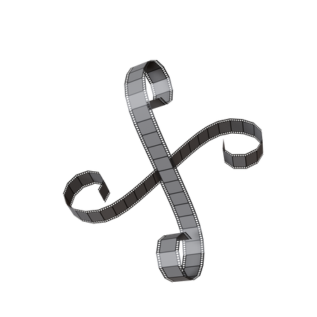Tira de película  3D Icon
