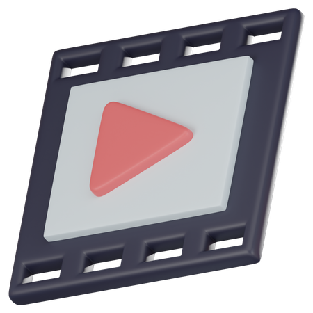 Tira de película  3D Icon