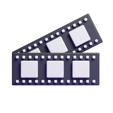 Tira de película  3D Icon