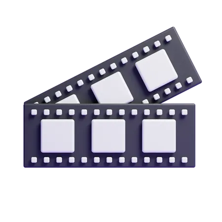 Tira de película  3D Icon