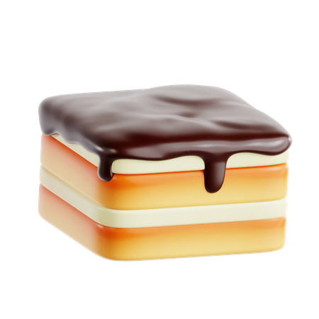 Tiramisu  3D Icon