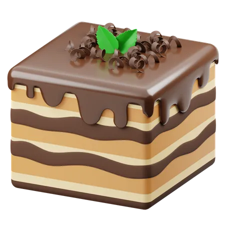 Tiramisu  3D Icon