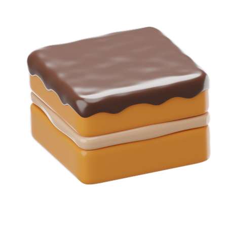 Tiramisu  3D Icon