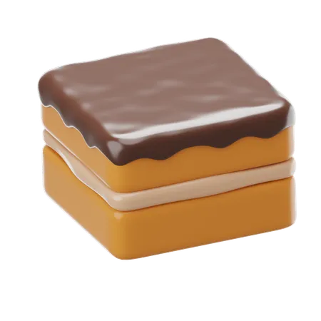 Tiramisu  3D Icon