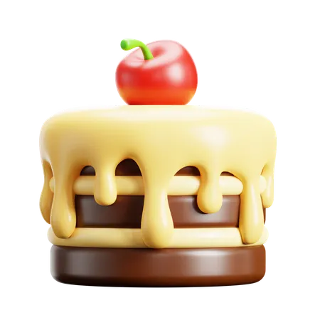 Tiramisu Cake  3D Icon