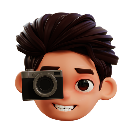Tirando foto  3D Icon