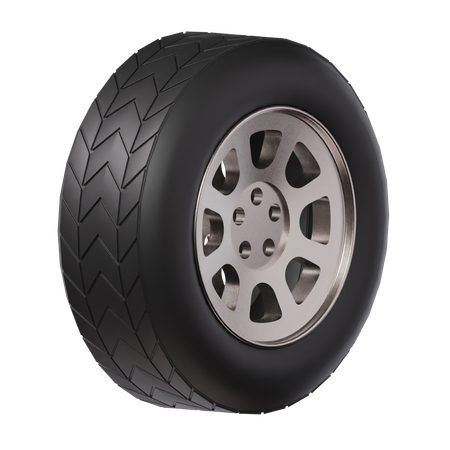 Tire  3D Icon