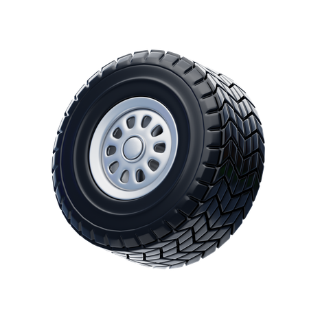 Tire  3D Icon