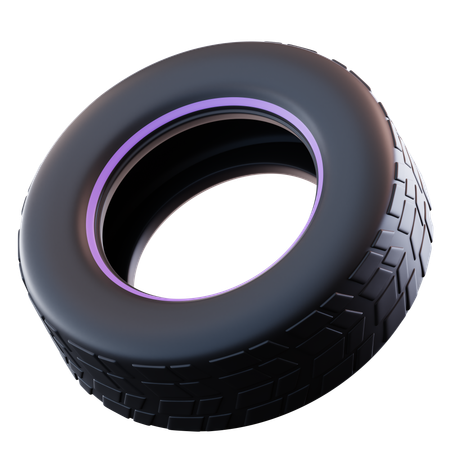 Tire  3D Icon