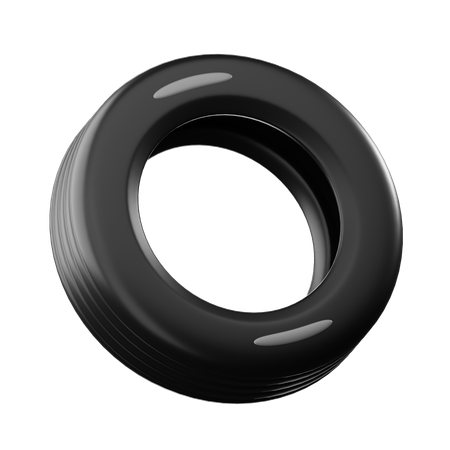 Tire  3D Icon