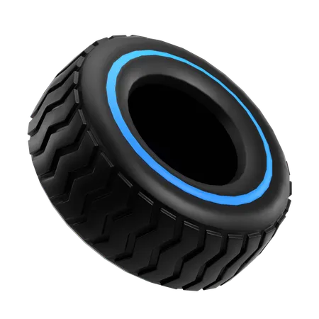 Tire  3D Icon