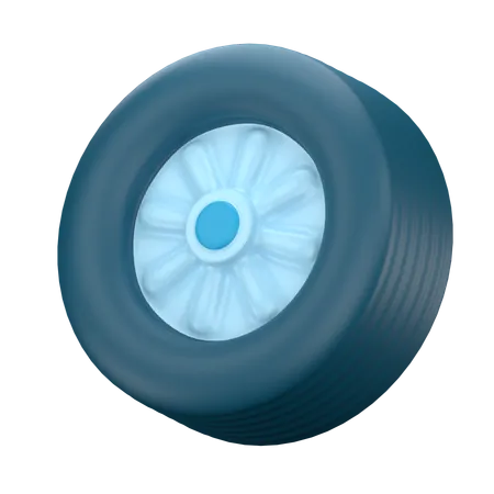 Tire  3D Icon