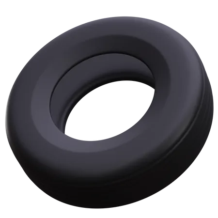 Tire  3D Icon