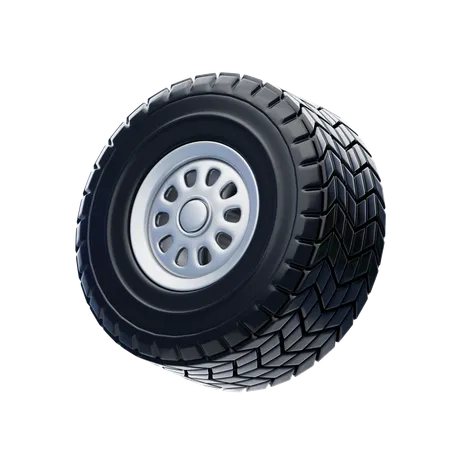 Tire  3D Icon