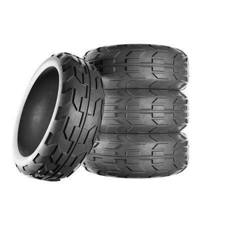 Tire  3D Icon