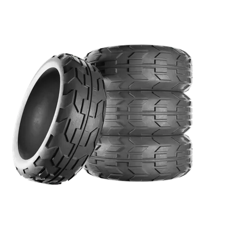 Tire  3D Icon