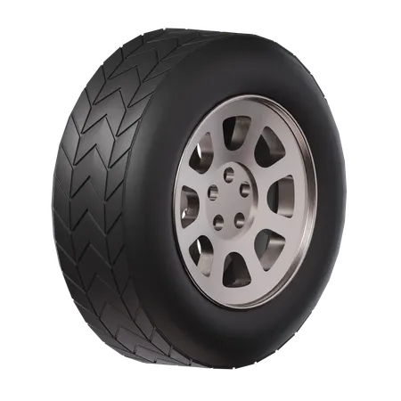 Tire  3D Icon