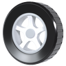 3d car tire emoji
