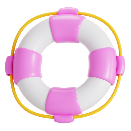 Tire Floating  3D Icon