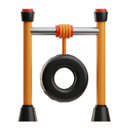 Tire swing  3D Icon