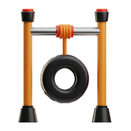 Tire swing  3D Icon