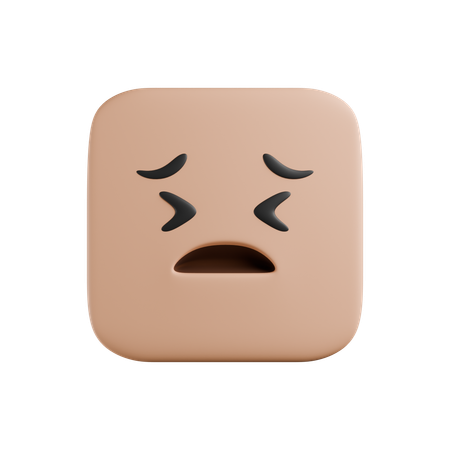 Tired  3D Icon