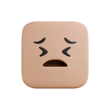 Tired  3D Icon