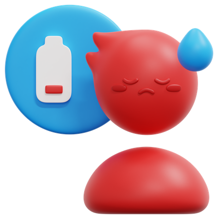 Tired  3D Icon