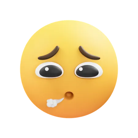 Tired Emoji  3D Icon