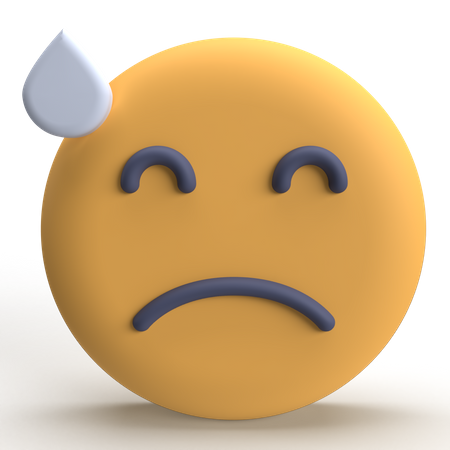 Tired Emoji  3D Icon