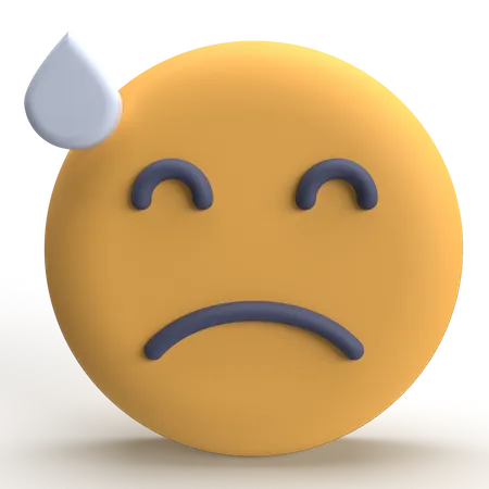 Tired Emoji  3D Icon