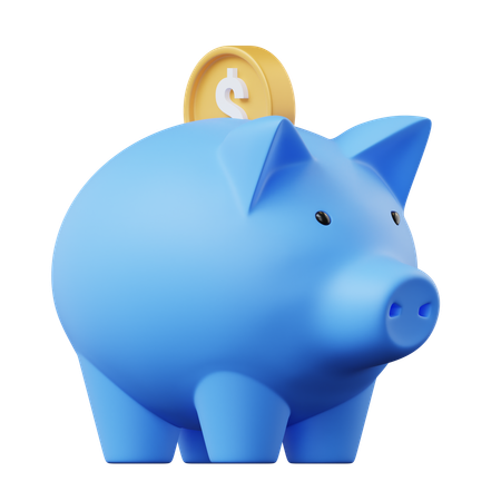 Tirelire  3D Icon